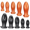 Big Soft Dildos Liquid Silicone Anal Plug Thick Dragon Egg Dildo Penis Adult Masturbation Tool Couple  Erotic Products