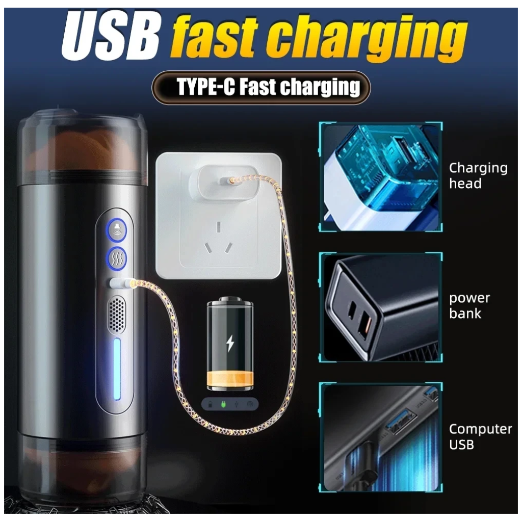 automatic sucking masturbator vibration blowjob machine heating masturbation cup adult masturbate supplies