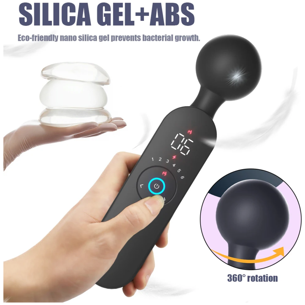 wireless dildo av vibrators magic wand clitoris stimulator 72 frequency strong motor massager goods for adult