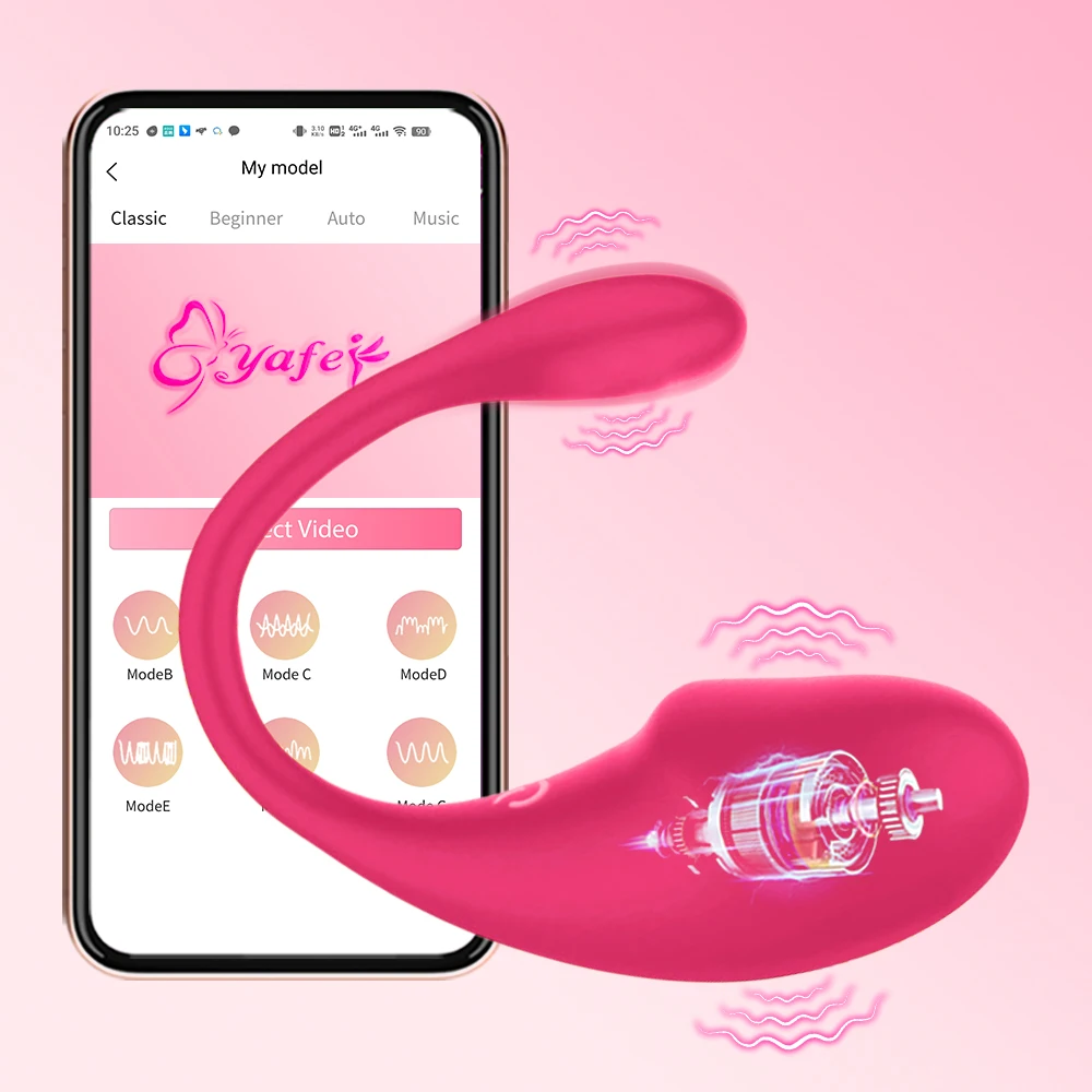 wireless bluetooth g spot vibrator dildo app remote control wear vibrating egg clit fe panties