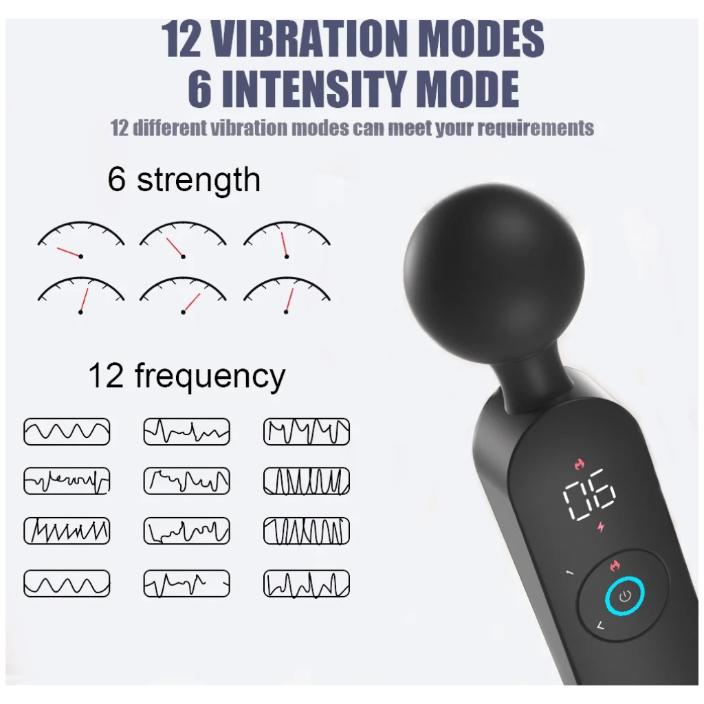 wireless dildo av vibrators magic wand clitoris stimulator 72 frequency strong motor massager goods for adult
