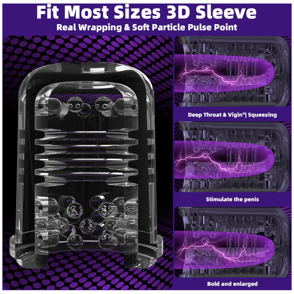 automatic masturbator telescopic rotation adult masturbator cup penis pump vibrating thrusting rotating blowjob