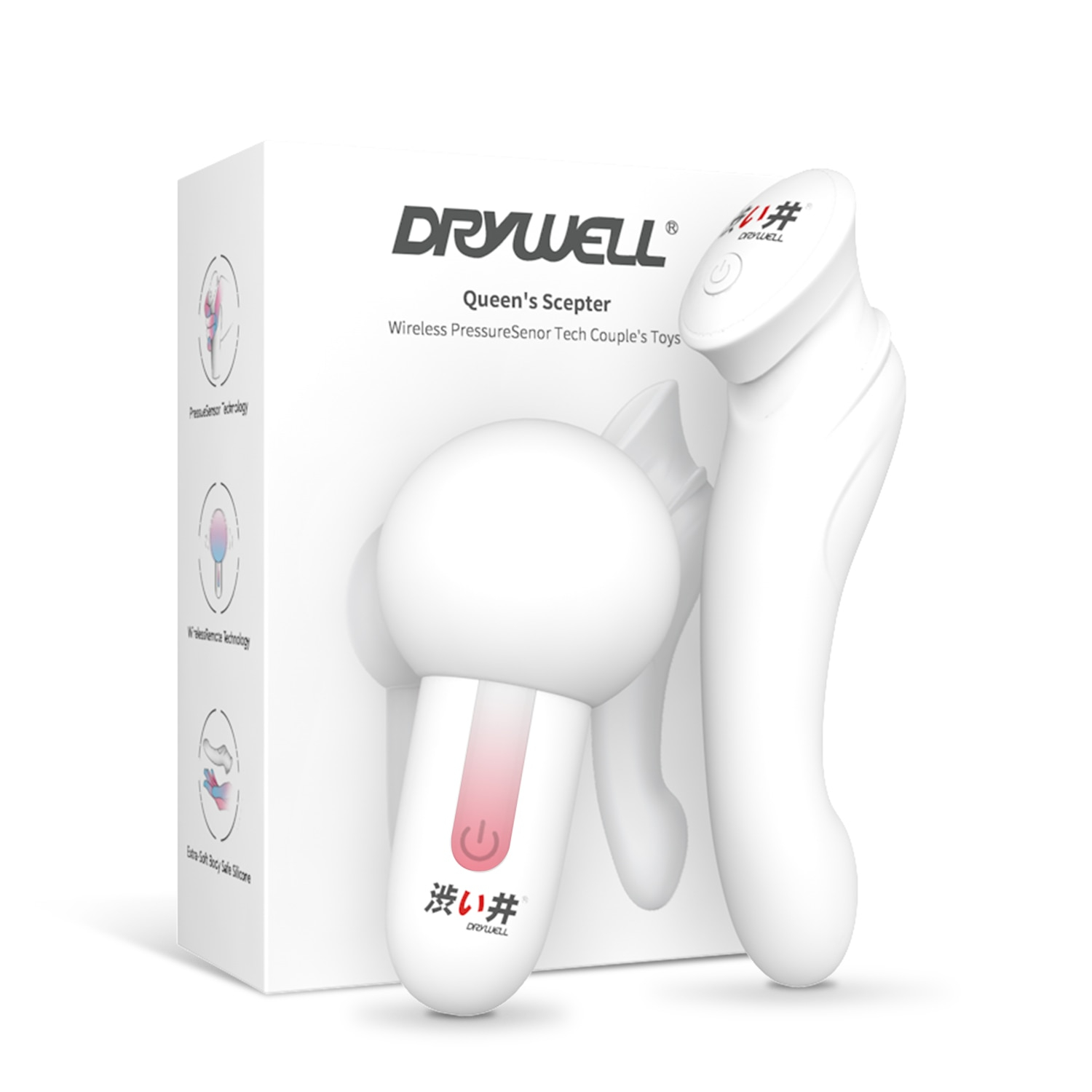 DRY-WELL-2pcs-Vibrators-for-Women-Clitoris-Powerful-Magic-Wand-Vibrator-Female-Sex-Toys-for-Couples