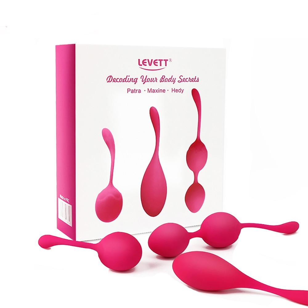 Levett-Siliconen-Kegel-Ballen-Ben-Wa-Bal-Vaginale-Draai-Oefening-Ei-Massager-Volwassen-Trainer-Koppels-Seksspeeltjes
