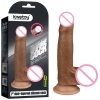 7 Inch Realistic Dildo Fe Self Pleasure  Dual-layered Liquid Silicone Penis with Hands-Free Suction Cup