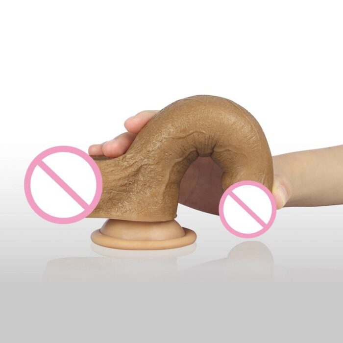 7-Inch-Realistic-Dildo-Female-Self-Pleasure-Sex-Toys-Dual-layered-Liquid-Silicone-Penis-with-Hands-2