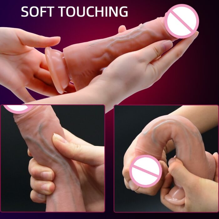 DRY-WELL-Dildo-for-Women-Fake-Dick-Suction-Cup-Silicone-Realistic-Dildos-Penis-Female-Masturbation-Erotic-1