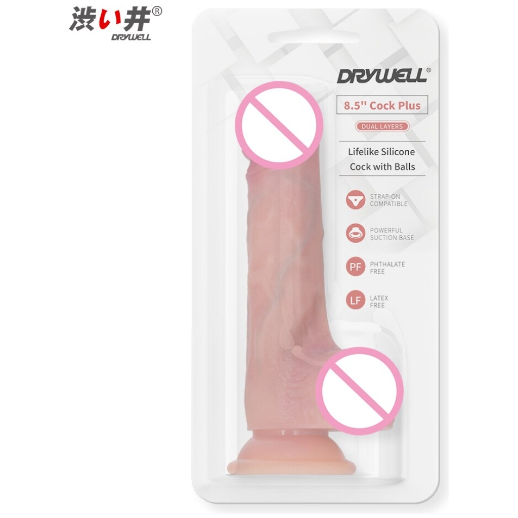 DRY-WELL-Dildo-for-Women-Fake-Dick-Suction-Cup-Silicone-Realistic-Dildos-Penis-Female-Masturbation-Erotic-4