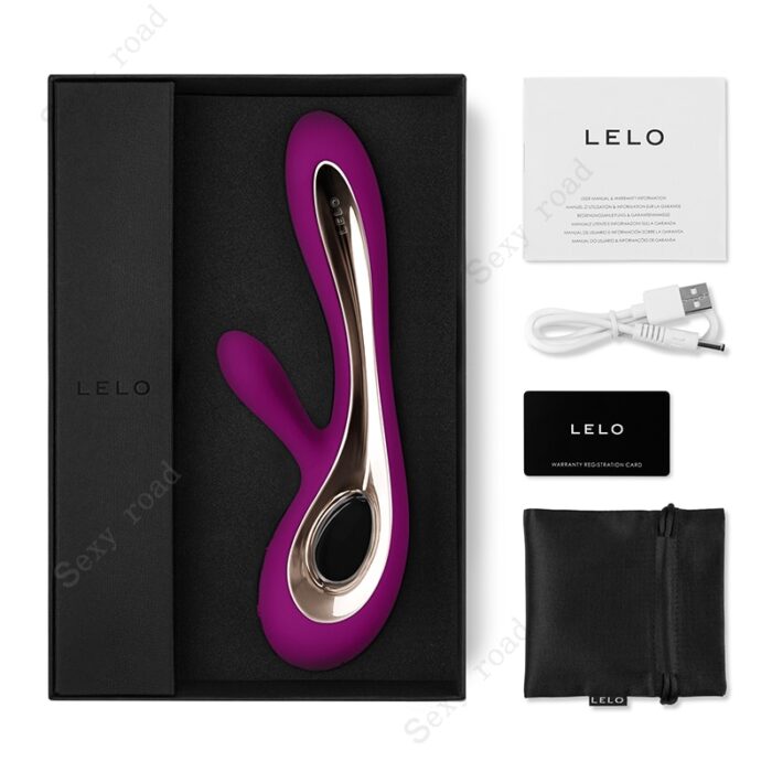 LELO-Soraya2-G-spot-dildo-female-vibrator-couple-sexual-pleasure-massager-adult-toys-Rabbit-vibrator-woman-1