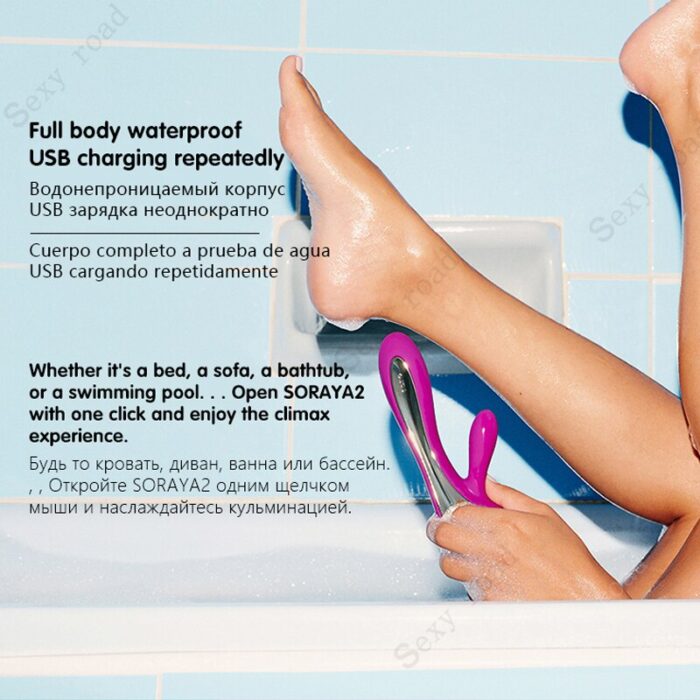 LELO-Soraya2-G-spot-dildo-female-vibrator-couple-sexual-pleasure-massager-adult-toys-Rabbit-vibrator-woman-4