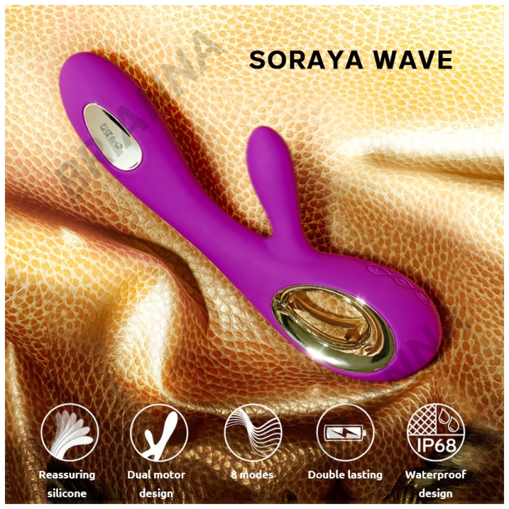 LELO-soraya-wave-rabbit-vibrator-for-women-Double-head-sway-dildo-Soft-silicone-G-spot-clitoris-1