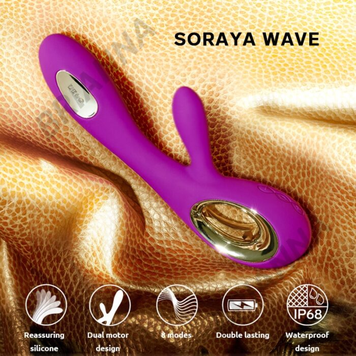 LELO-soraya-wave-rabbit-vibrator-for-women-Double-head-sway-dildo-Soft-silicone-G-spot-clitoris-1