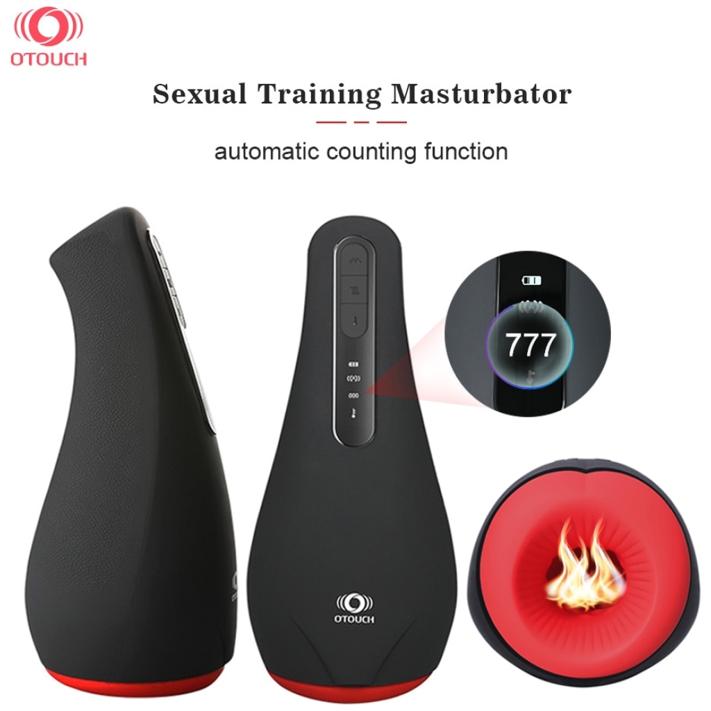 Otouch-Airturn-Male-Masturbator-Cup-Bullet-Vibrator-Pussy-Vigina-Masturbation-Counting-Function-Sexual-Training-Sex-Toys