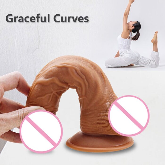 Skin-Feeling-Realistic-Dildo-for-Women-Soft-Huge-Penis-with-Suction-Cup-Female-Masturbate-Lesbain-Anal-2