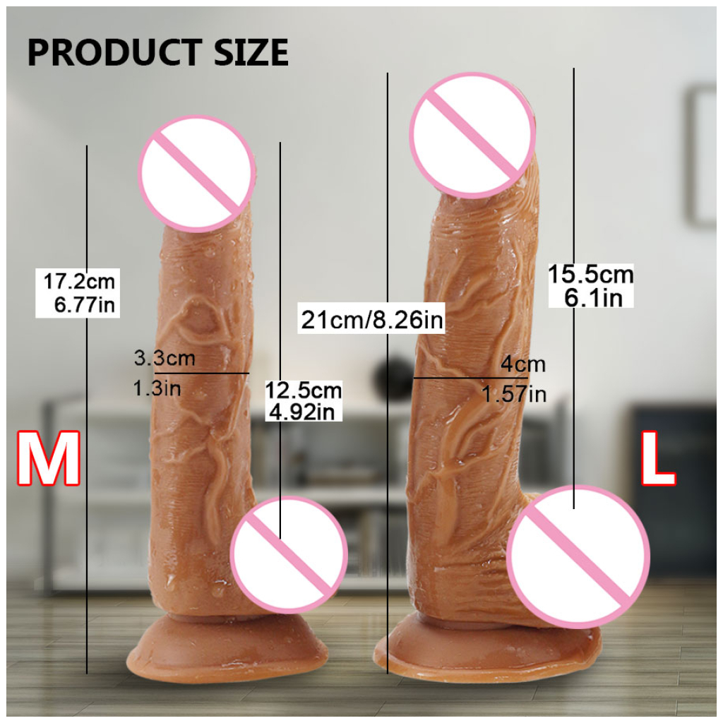 Skin-Feeling-Realistic-Dildo-for-Women-Soft-Huge-Penis-with-Suction-Cup-Female-Masturbate-Lesbain-Anal-3