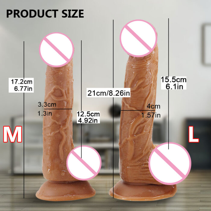 Skin-Feeling-Realistic-Dildo-for-Women-Soft-Huge-Penis-with-Suction-Cup-Female-Masturbate-Lesbain-Anal-3