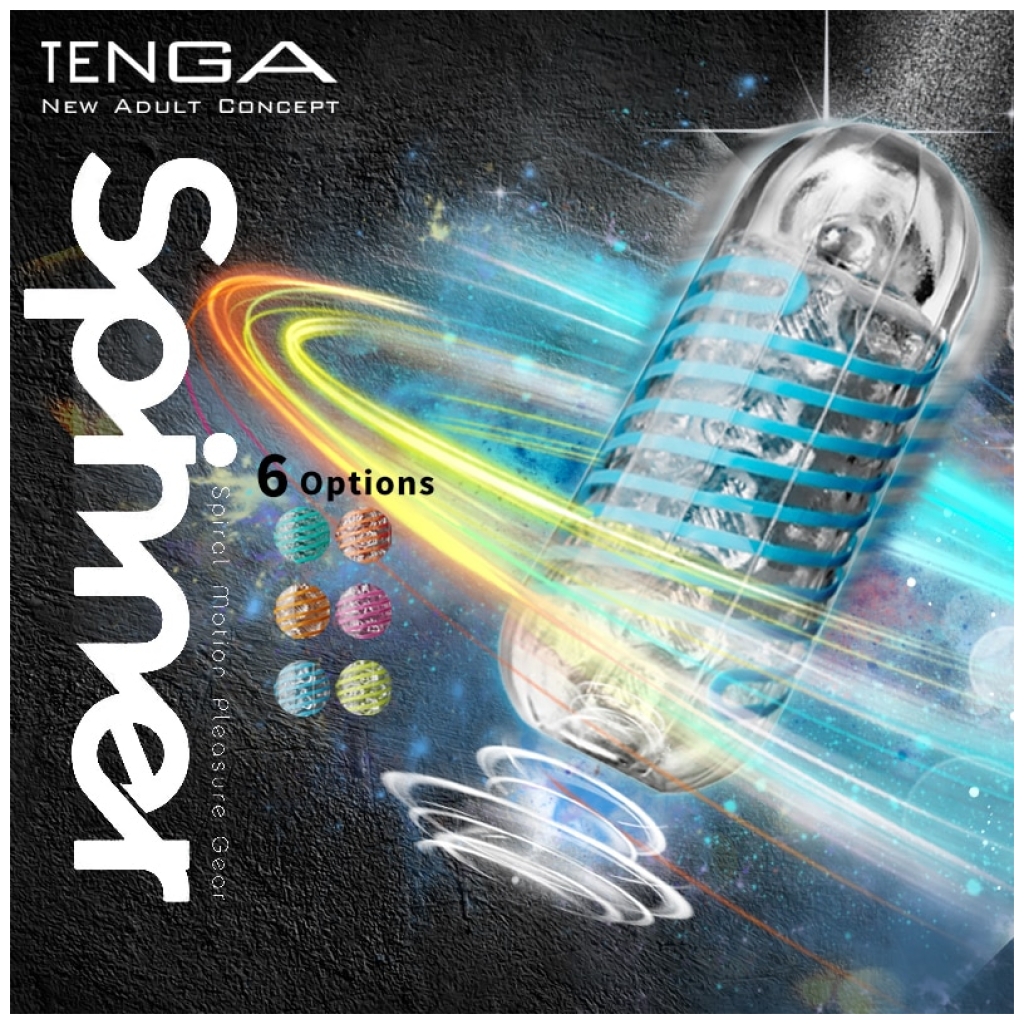TENGA-Male-Masturbation-Cup-SPINNER-Spiral-Reusable-Realistic-Vagina-Pocket-Pussy-Cup-Penis-Glans-Stimulation-Sex