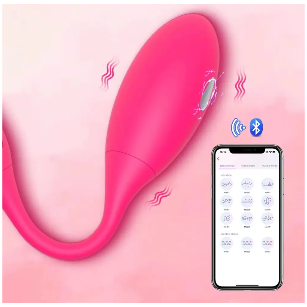 app wireless electric shock egg vibrator vibrating vaginal kegel ball vibrator g spot clitoris stimulator for couples
