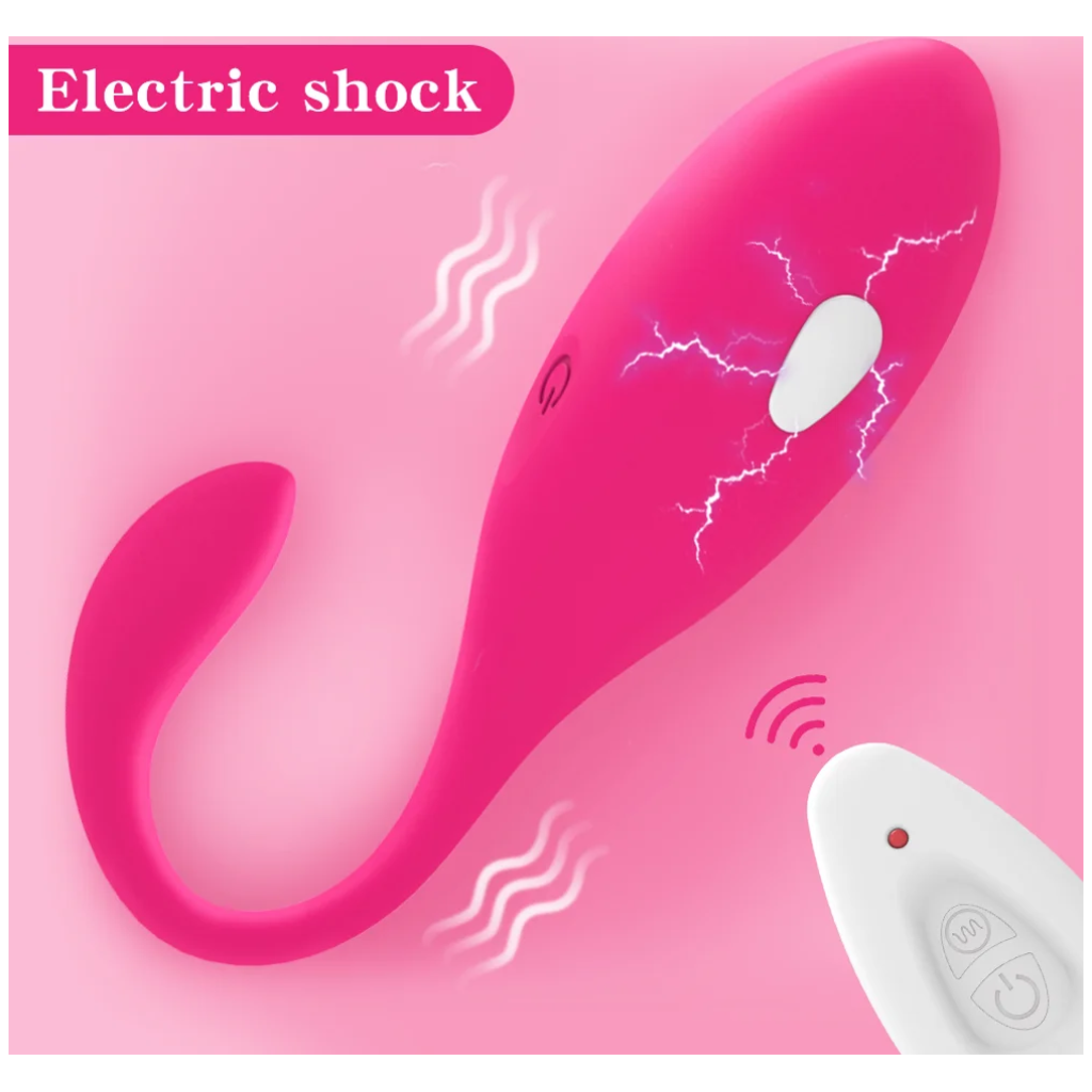 app wireless electric shock egg vibrator vibrating vaginal kegel ball vibrator g spot clitoris stimulator for couples