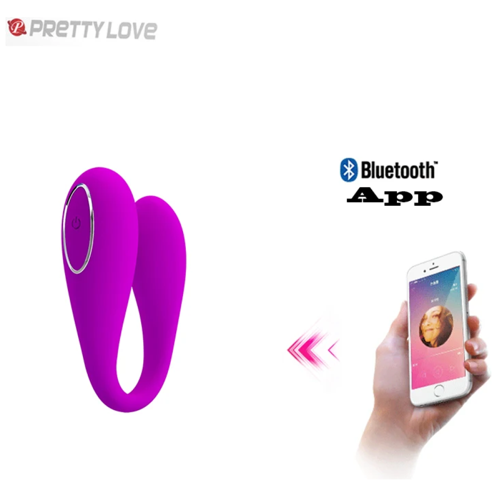 new pretty love bluetooth app wireless control c type 12 speeds clitoris g spot vibrator, strap on vibrator for woman.