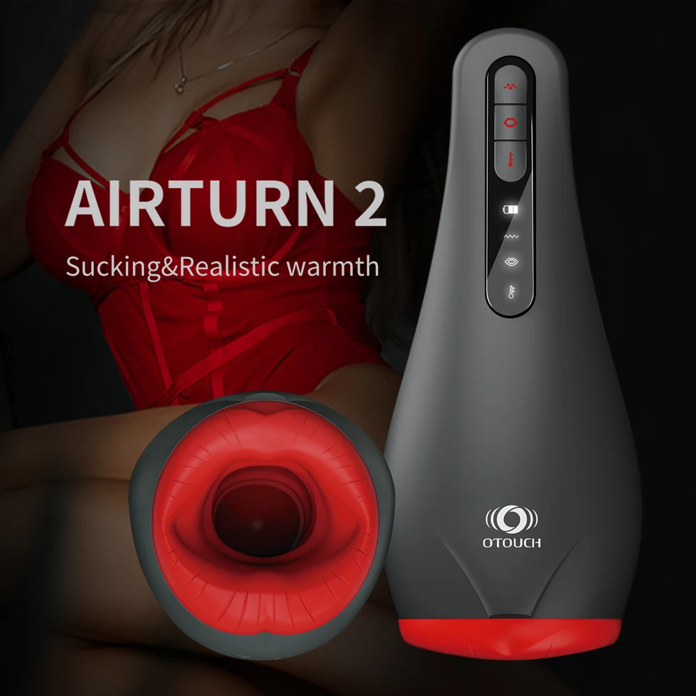 otouch airturn 2 suction masturbator sex toy 18 real vagina pussy cock sucking vibrator men masturbation 3 in 1 adult goods