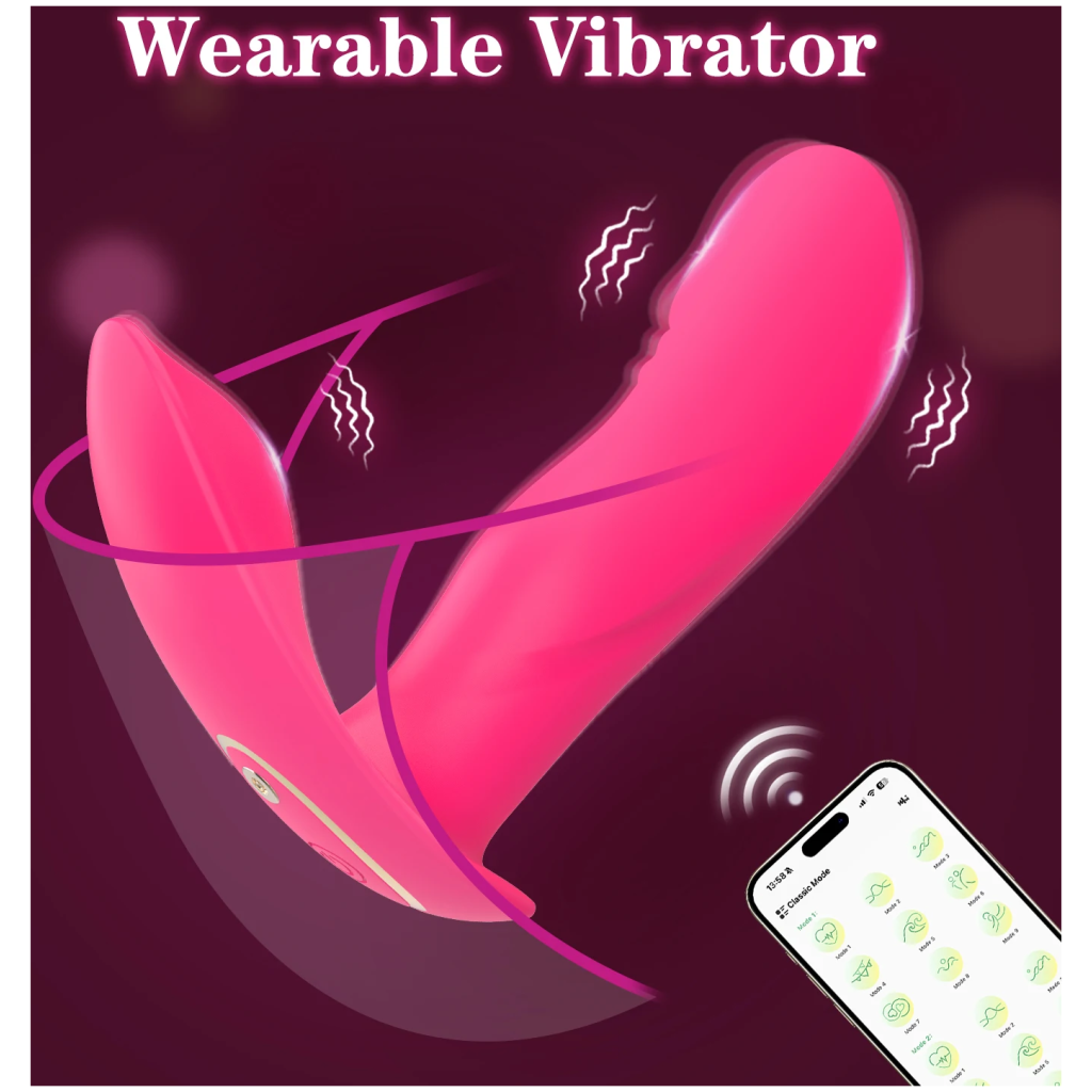app control wearable dildo vibrator clitoris stimulator g spot massager fe anal butt plug vibrating adult