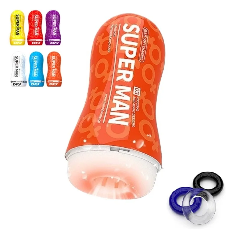 powerful sucking masturbator 6 styles realistic vagina masturbation cup endurance exercise pocket pussy