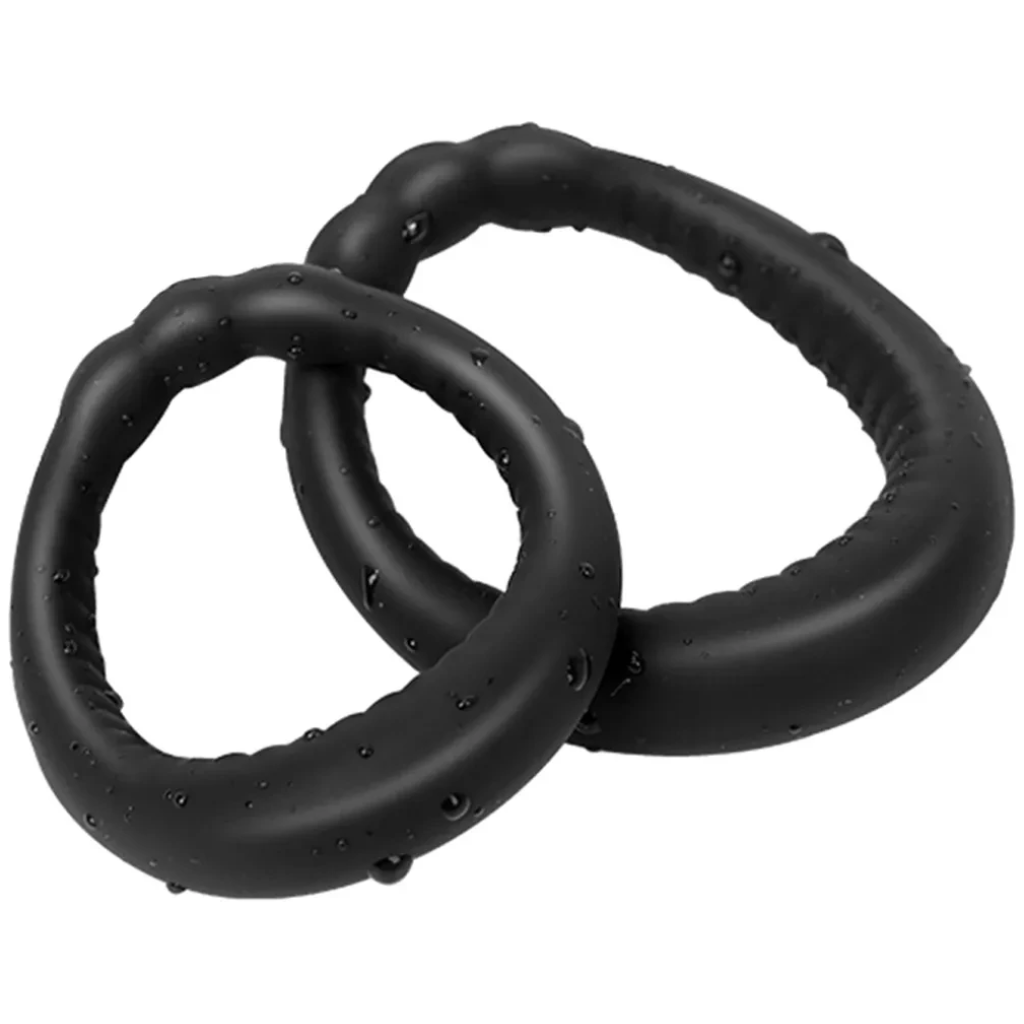 soft silicone penis cock ring set ball scrotum stretcher penis lock cock ring delay ejaculation enlargement sex toy big man