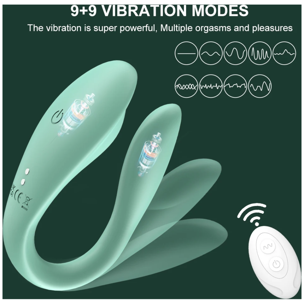 wireless control vagina dildo vibrators for couples wearable g spot anal clitoris stimulator dual vibrator 18