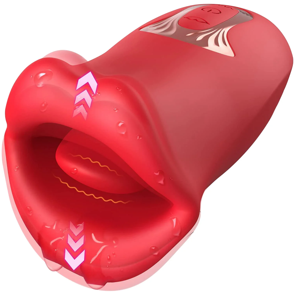 dildo vibrator tongue licking sucking g spot vibrator nipple clit vibrations stimulator fe masturbation