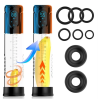 Electric Penis Pump for Enlargement  Exercise Trainer Vibration Vacuum Pump 5 Suction Levels 2 Silicone Sleeves