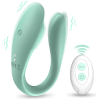 U-Shaped Wireless Remote Vibrator, 9 Modes, Rechargeable Silicone