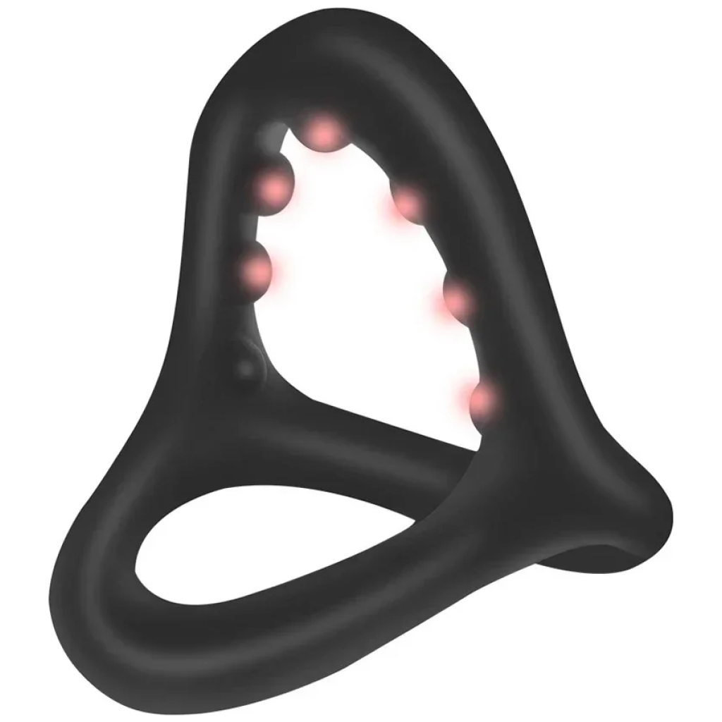 silicone penis rings cock ring erection enhancing triangular penis ring with massage beads delayed ejaculation