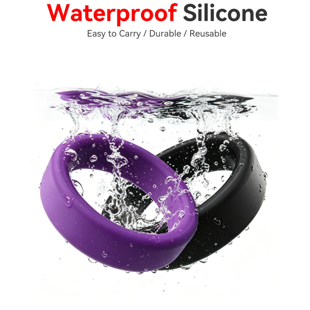 silicone penis ring cock ring erection ring delay ejaculation fixed stamina enhancer adult couples long lasting