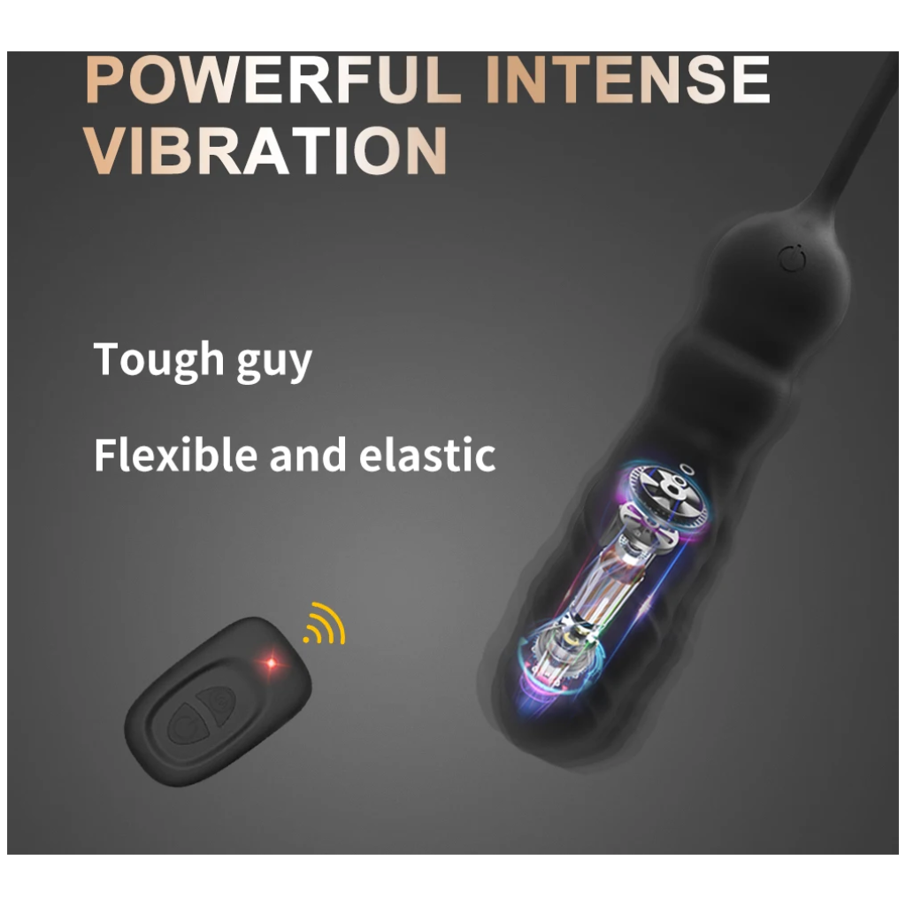 prostate massager vibrator wireless butt anal plug penis cock ring scrotum ballstrecher buttplug adult