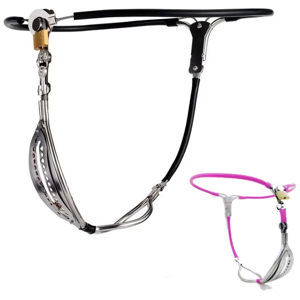 fe chastity belt pants with poop hole invisible strap on stainless steel chastity device underwear bondage sex toy