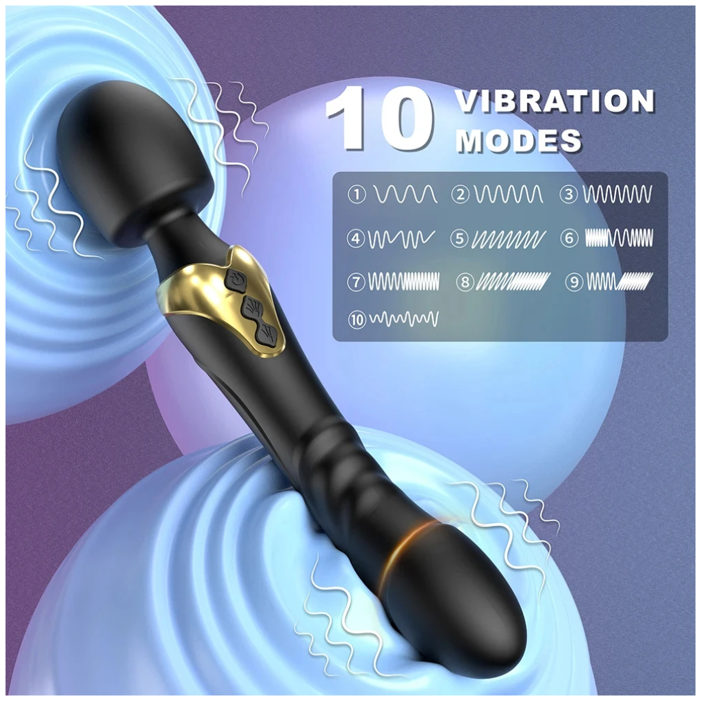 powerful av magic wand dildo vibrator clitoris stimulator vagina massager g spot masturbator adult