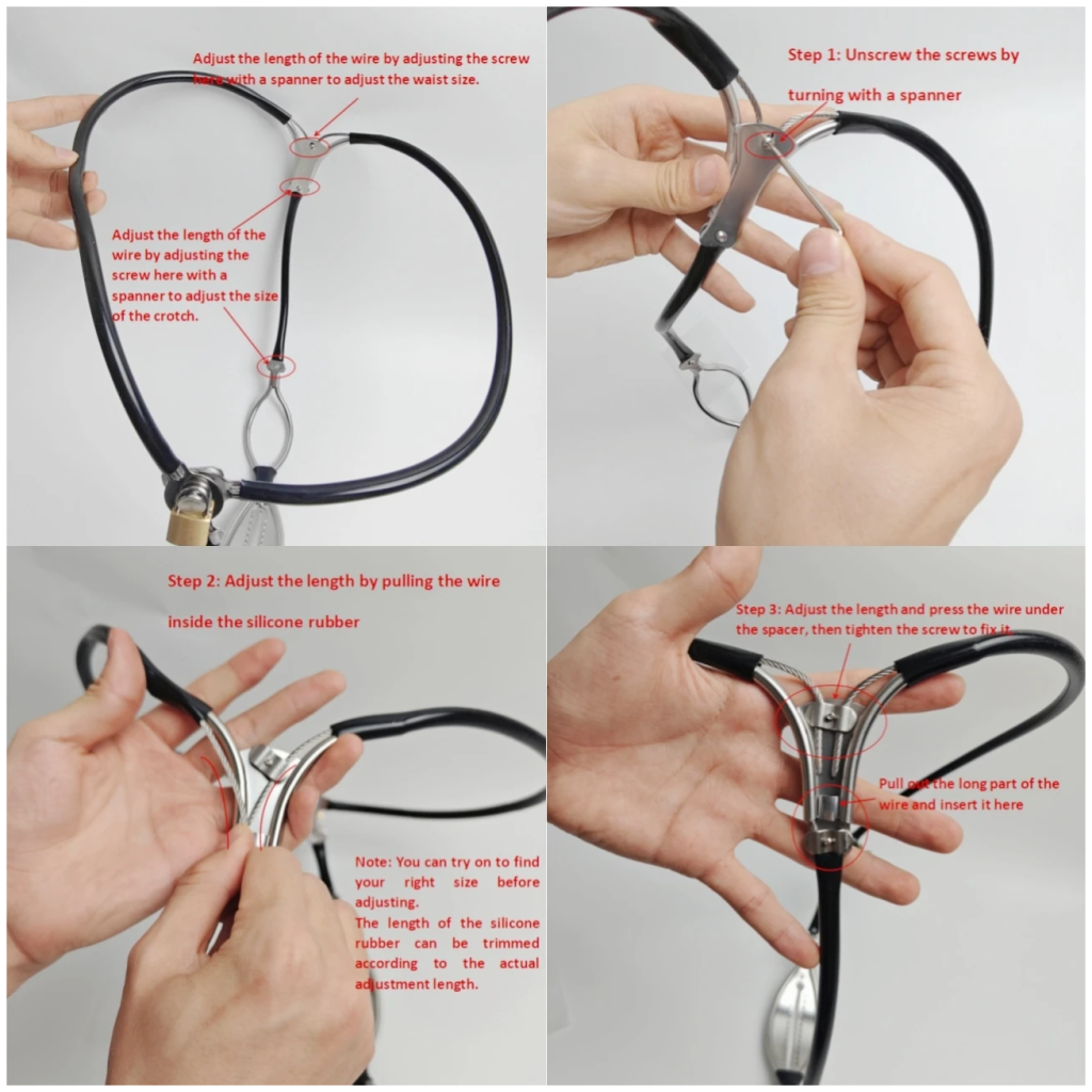 transparent fe chastity belt, lightweight panties, black emperor chastity belt, chastity lock, fetish adult