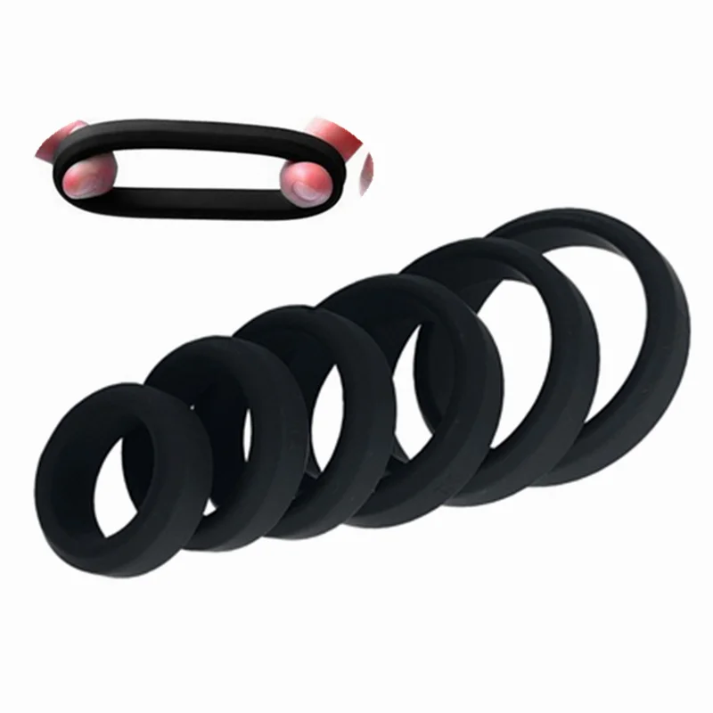 sex tool cockring cock ring scrotum ball stretcher silicone dick belt testicles lock semen delay rings for penis