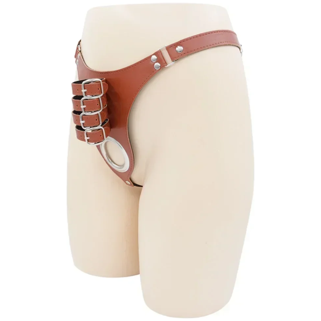 bdsm chastity belt s chastity cage leather penile wearing pants penis ring erotic urethral chastity