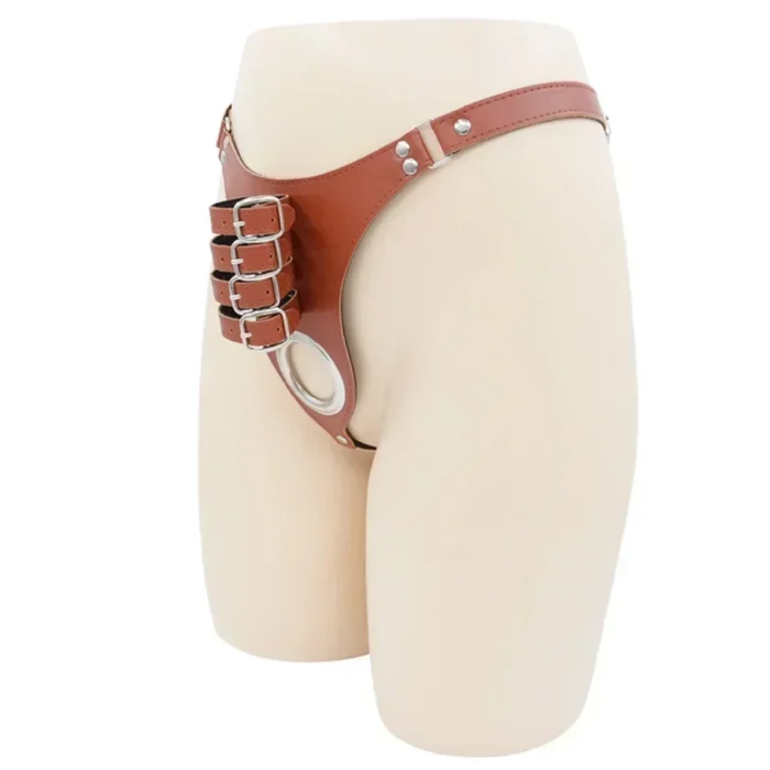 bdsm chastity belt s chastity cage leather penile wearing pants penis ring erotic urethral chastity