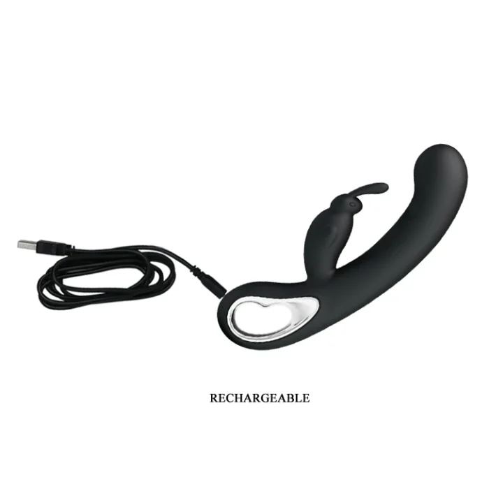 pretty love usb 12 speed g spot rabbit vibrator fe double vibrators sexo clitoris