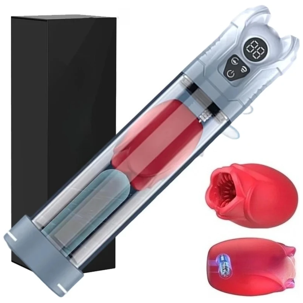 electric penis pump with 5 suction 6 training modes automatic masturbator lcd pumps enlargers ault