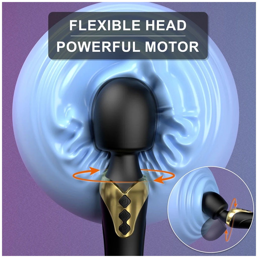 powerful av magic wand dildo vibrator clitoris stimulator vagina massager g spot masturbator adult