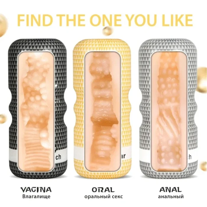 masturbator realistic vagina pussy anus anal oral masurbation machine snail aircraft cup penis trainer erotic