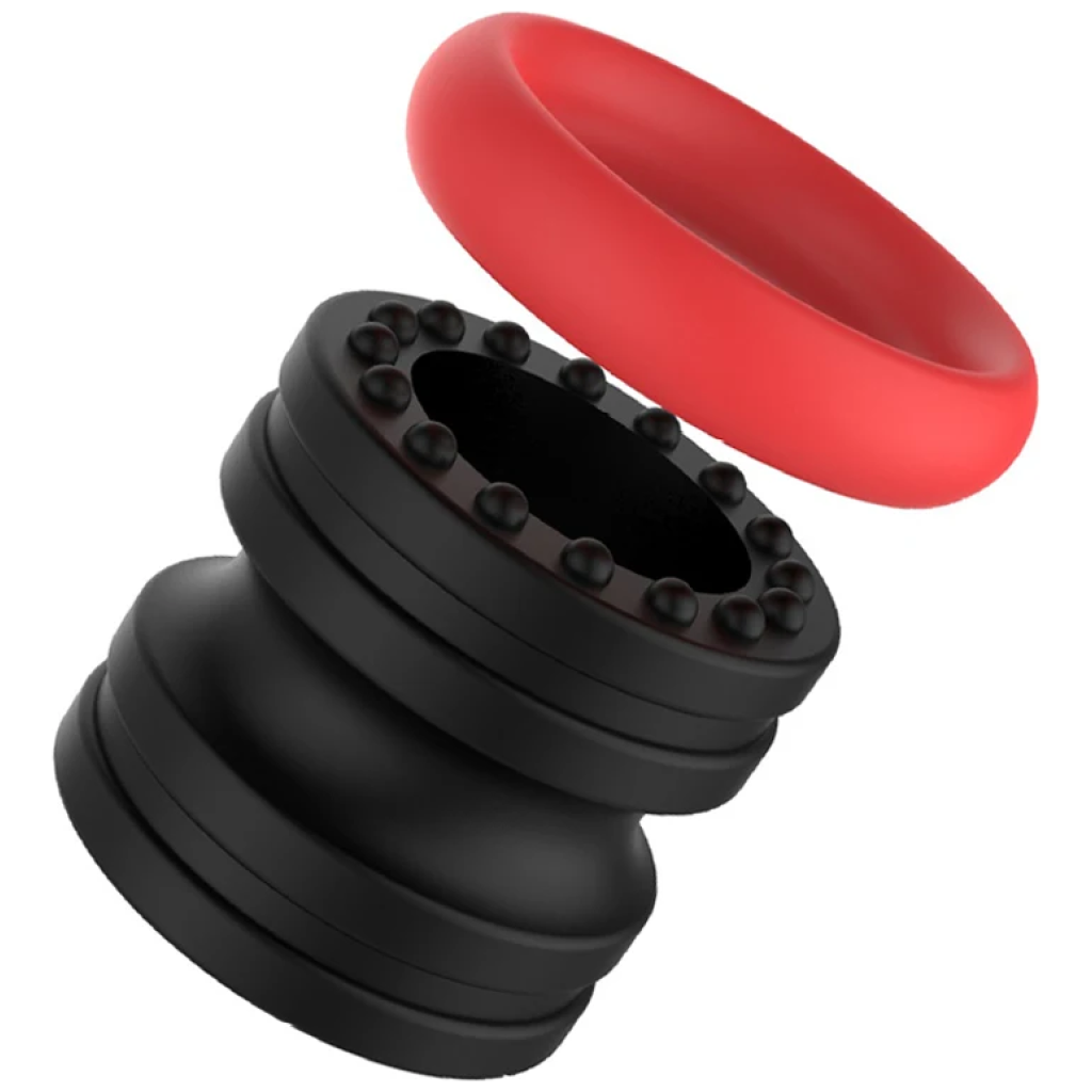 penis lock cock ring removable erection delay time ejaculation penis ring enlargement ball stretcher sex toy big man