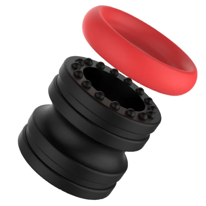 penis lock cock ring removable erection delay time ejaculation penis ring enlargement ball stretcher sex toy big man