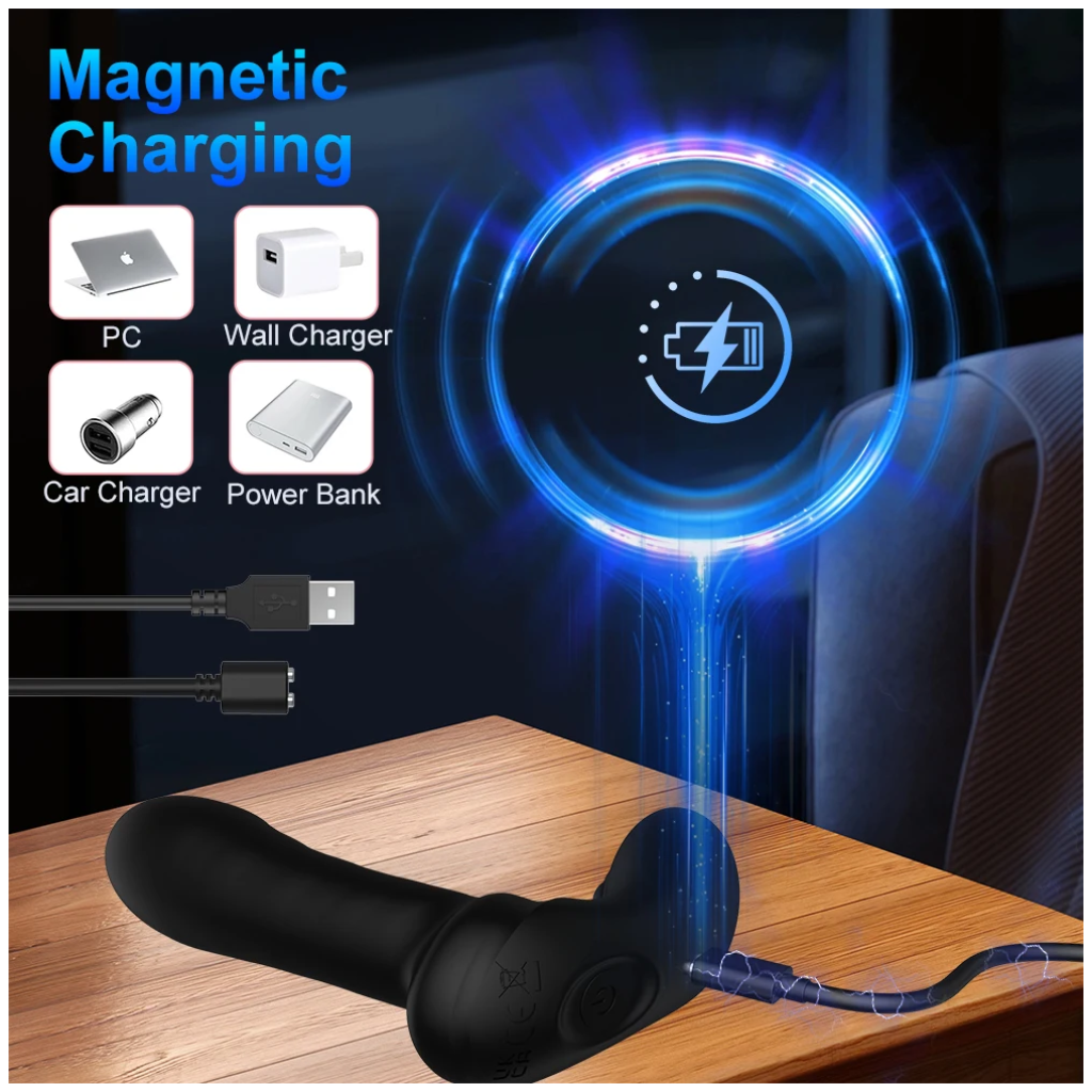 wiggle prostate massager anal vibrator wireless remote butt plug vibrating anus masturbator for couples