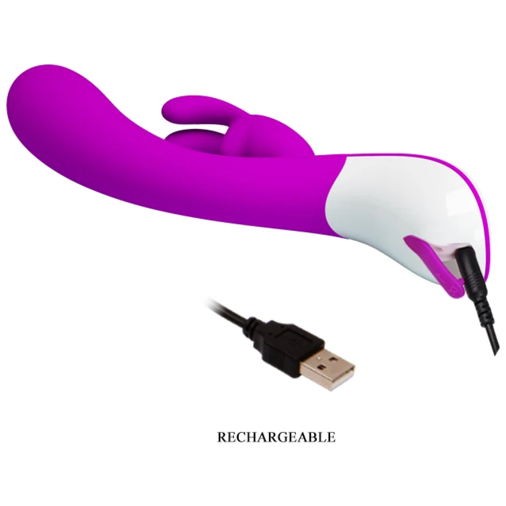 pretty love 12 function vibration rabbit dildo vibrator double g spot massager adult sex toy products for woman usb rechargeable