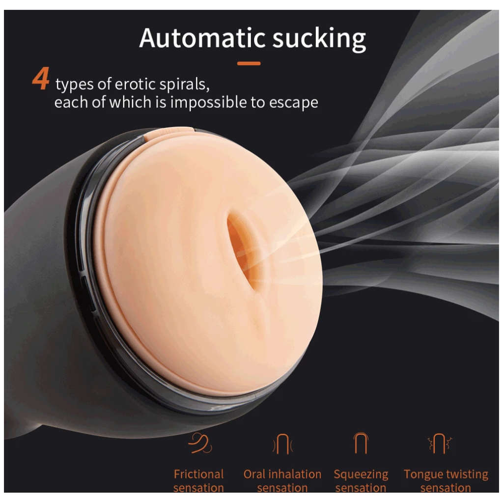 otouch automatic man masturbator vibration blowjob sucking handjob machine silicone vagina men masturbation supplies
